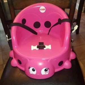 Fisher-Price Pink Ladybug Toddler Seat